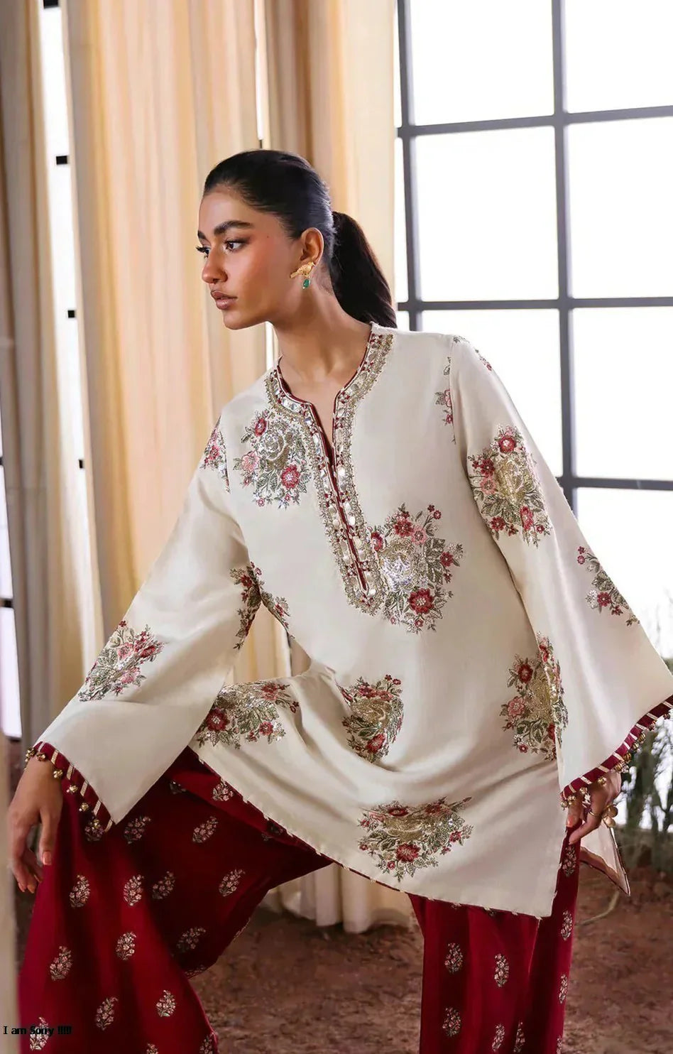 EMBROIDERED SUIT