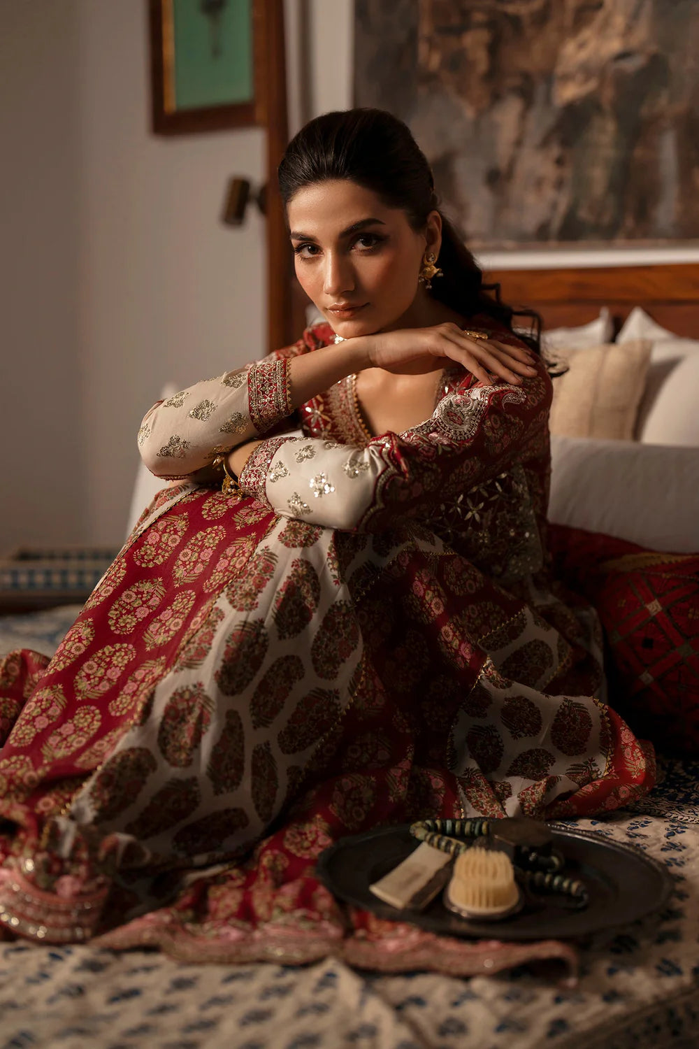 EMBROIDERED DRESS