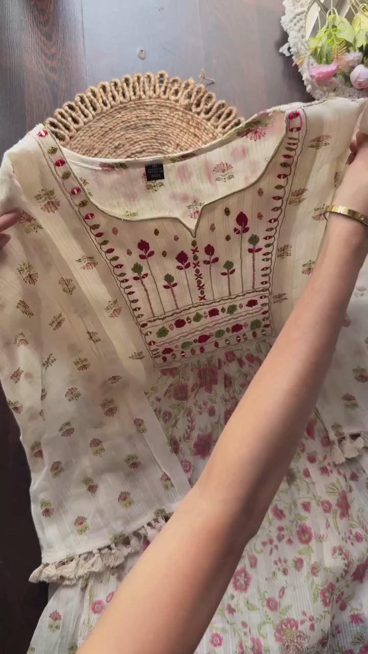 HAND WORK SHARAR SET 3CS